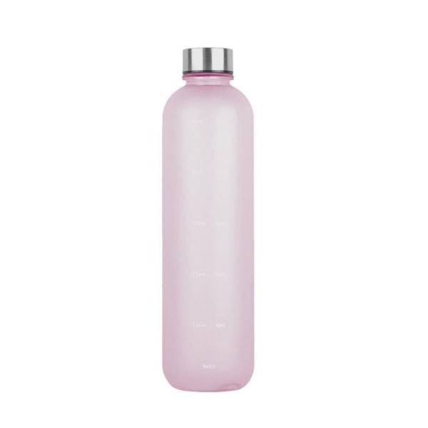 

water bottles 1 l household drink bottle with time mark stamp drinking premium plastic thermoses kitchen accessories drop