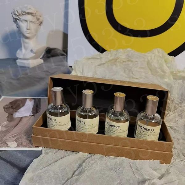 

arrival perfume woman le labo santal 33 beramote 22 the noir 29 rose31 4pcs*30ml fragrance set ship