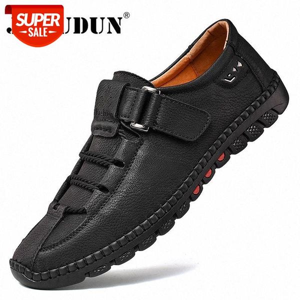 

genuine leather men casual shoes fashion sneakers handmade mens loafers moccasins breathable slip on boat shoes plus size 38-47 #lf6a