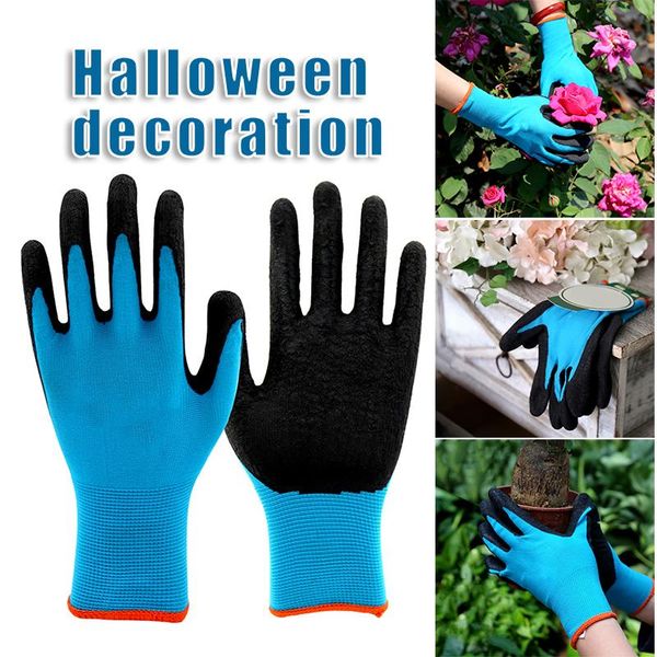 

disposable gloves portable gardening multipurpose elastic waterproof breathable work for outdoor garden courtyard uacr