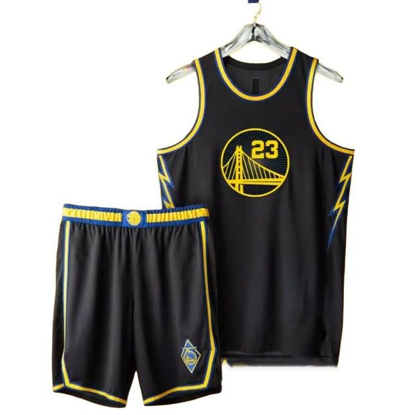 

basketball jersey stephen curry #30 thompson #11 wiggins #22 poole #3 iguodala #9 greem #23 kuminga #00 goldenstatecity 75th diamond black j, Black;red