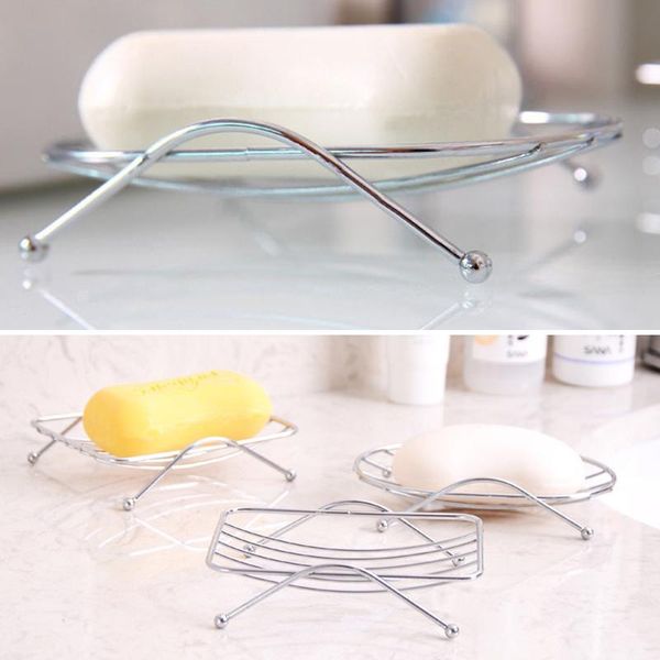 

soap dishes silver stainless steel holder cup box dish storage saver shower tray container for bathroom accessories