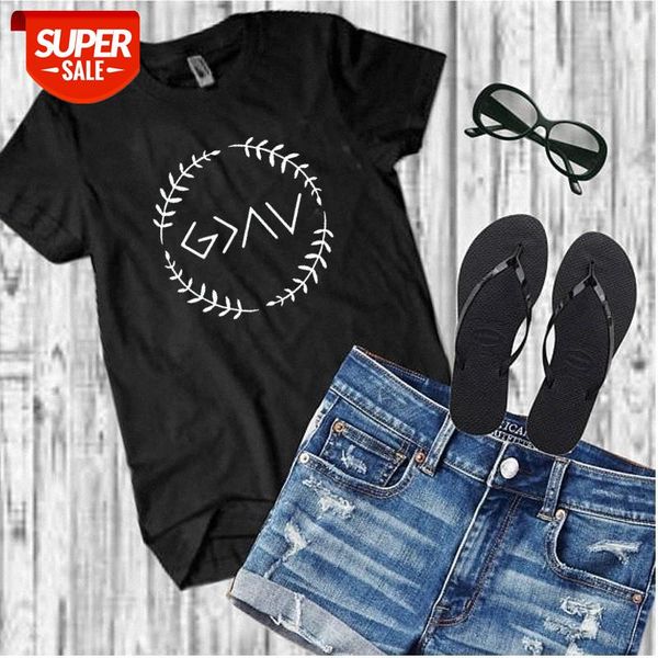 

sunfiz YF 2019 God Is Greater Than High's and Low's Christian Shirt for Women Jesus Shirt Ladies Faith #z93K, White
