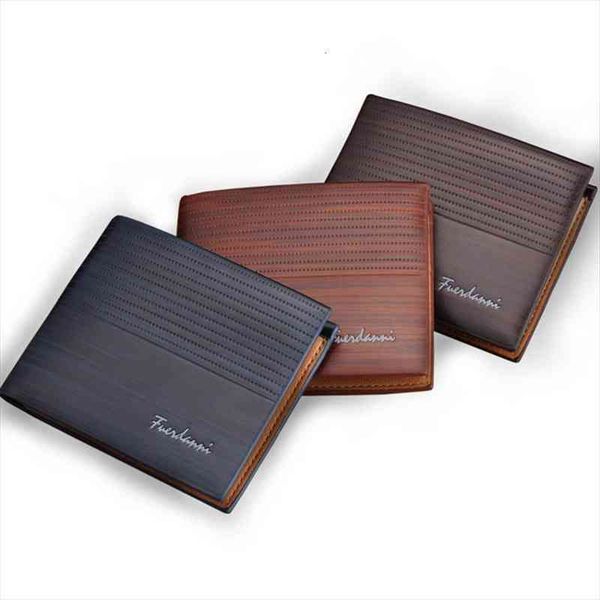 

men short wallet multi card position europe united states pu money bag credit holders male purse wallets, Red;black