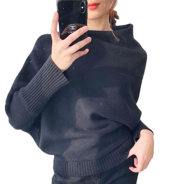 

women's sweaters spring and autumn casual retro sweater women long-sleeve knitted pullover female slim ns2047, White;black