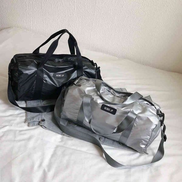 

travelling bag duffel s 2021 sports travel messenger large capacity portable fitness business dry and wet isolation