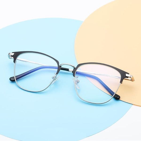 

fashion sunglasses frames glasses optical frame pochromic eyeglasses men's myopia eyewear for men women drop, Black
