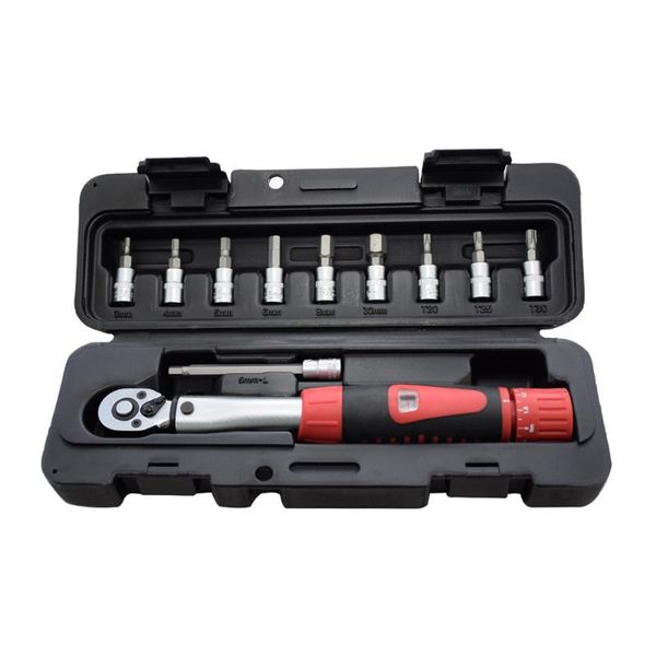 

professional hand tool sets 15 pcs 1/4" dr 2-14nm bike torque wrench set bicycle repair tools ratchet mechanical spanner manual wrenche