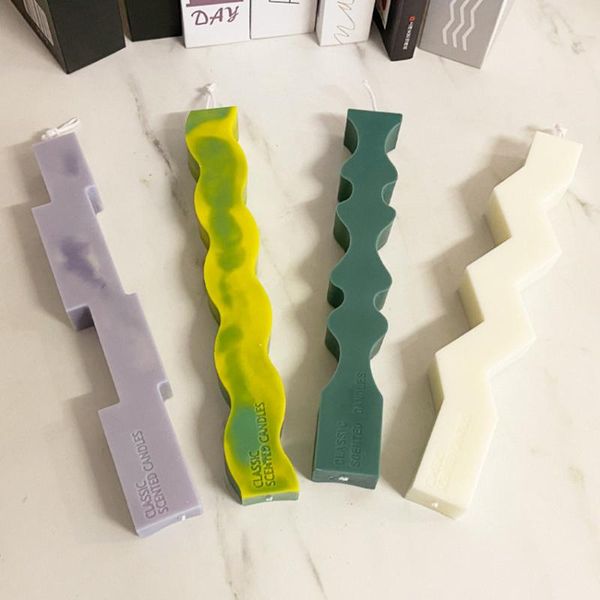 

craft tools diy candle silicone mold t long simple home decoration mould