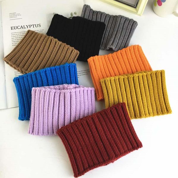 

hair accessories solid color stripe bands hip hop street sports headkerchief knitting elasticity headwear for womnen