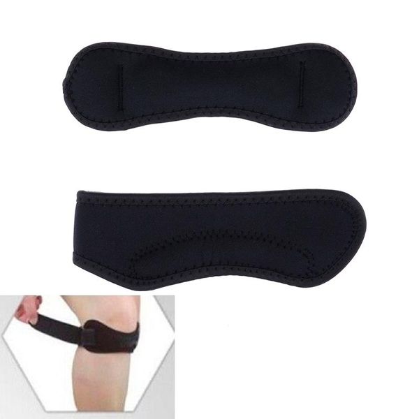 

elbow & knee pads sport outdoor running basketball harm prevent adjustable support brace patella sleeve wrap cap, Black;gray