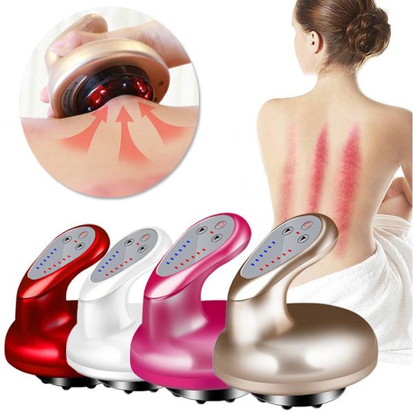 

massage gun electric cupping body massager guasha scraping pump suction cans ventosas anti cellulite apparatu magnetic therapy