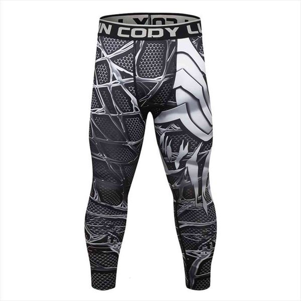 

cody lundin design digital printed women pants sport leggings breathable mma, Black