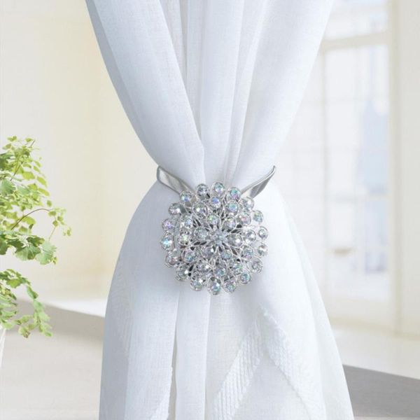 

other home decor curtain tiebacks clips diamond holdbacks with stretchy rope