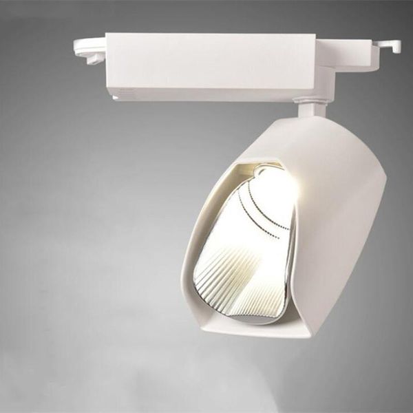 

yrank 8pcs/lot 30w cob led recessed rail lamps led track lighting 30w spotlight ac110v 220v for clothes shoes shops stores