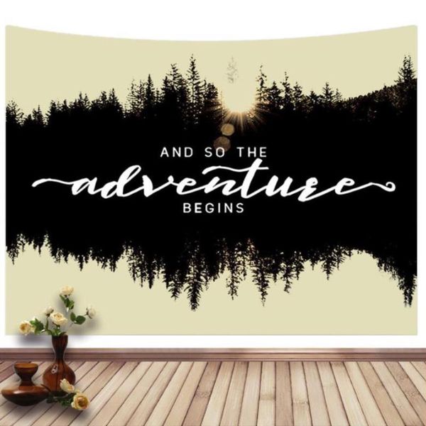 

tapestries large beautiful 3d window seascape digital print hippie wall bohemian tapestry animal nature mandala art decoration