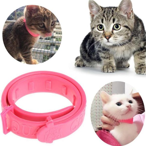 

cat collars & leads dog flea collar against anti tick quick kill remove pet protect repel rubber necklace gift killer