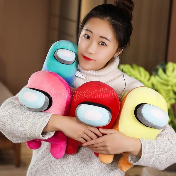 

20cm cartoon game peripheral pillow among us doll among us plush toys boys and girls christmas gifts