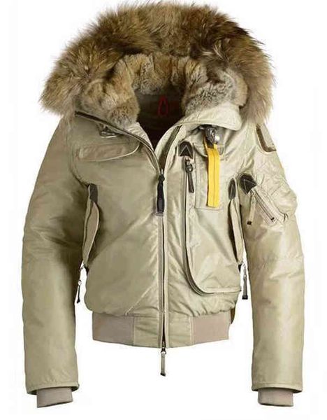 

men's down & parkas down coats winter luxury womens jas men kodiak jacket hoodies fur fashion designer man parka parajumpers p1oy, Black