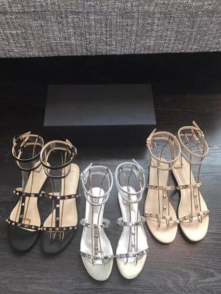 

wommens shoes designer designer sandals luxury women shoes designers slipper rivet platform slide lady fashion studded designer sandale, Black