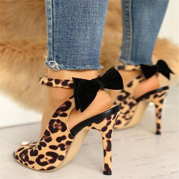 

dress shoes women's high heels leopard bow detail stiletto ankle for extra, Black