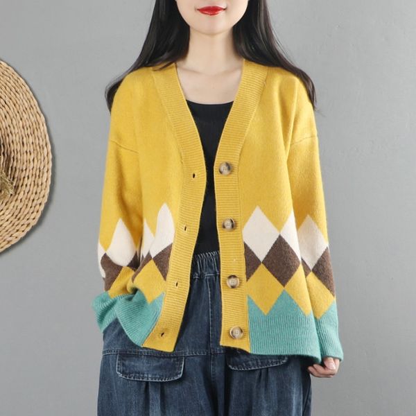 

chinese style clothing women knitted sweaters cape loose classic cardigan knitwear for women chinese new year chinese 11645, Red