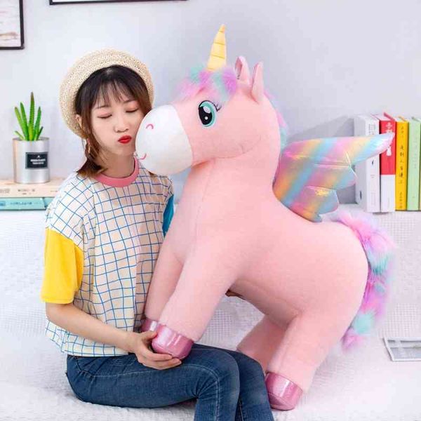 

vibrato plush toys creative new tiktok angel unicorn horse gift doll