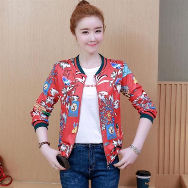 

women's jackets women korean 2021 spring autumn summer style coat basic loose casual bomber thin female clothing, Black;brown