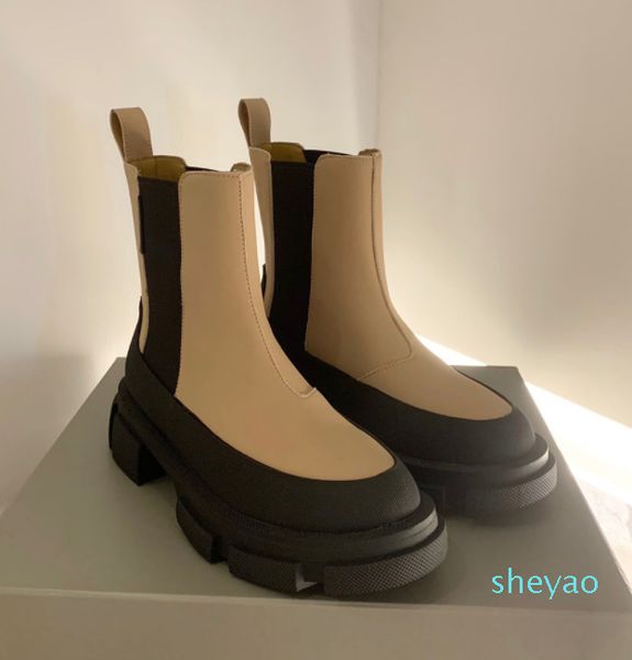 

paris fashion designer woman boots women shoes ladies leather high womens flat ankle boot sneaker girl supsneaker 9550, Black