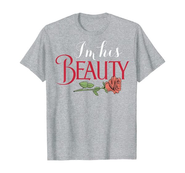 

his hers shirts - i'm his beauty, White;black