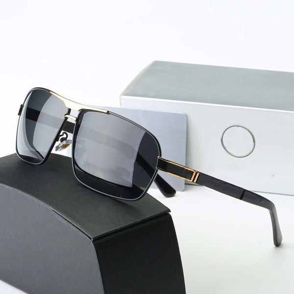 

men with near-polarized sung lasses outdoor driving sunglasses toad glasses s722, White;black