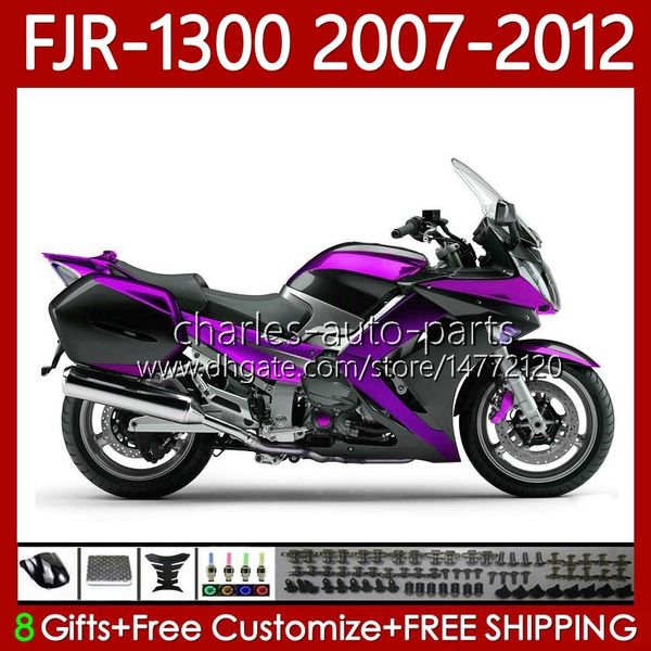 Bodykit für Yamaha FJR-1300 FJR1300A FJR New Purple 1300 A CC 2001–2012 Karosserie 108Nr