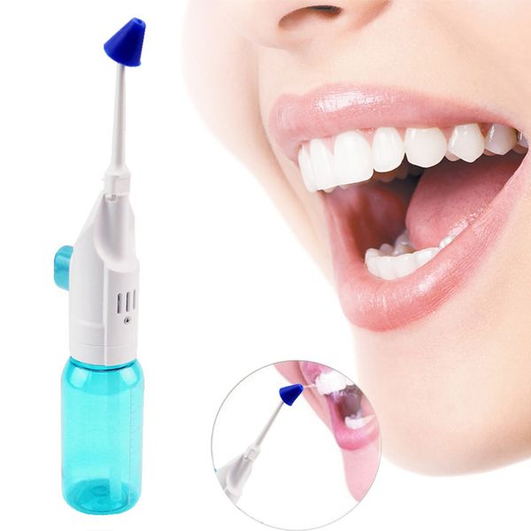 

new portable oral irrigator clean water dental floss tooth irrigation manual water dental cleaner no electricity