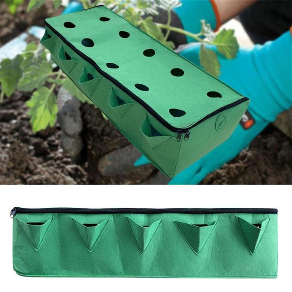 

planters & pots 96/38/25cm felt non-woven fabric thickened seedling box rectangular multi-functional planting for plants, fruits, vegetables