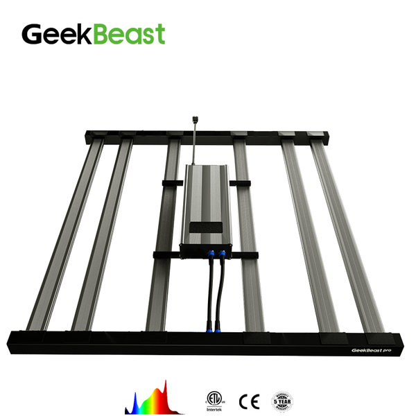 

geekbeast pro 630w lm301b lm301h bar fixture full spectrum led grow light with evenly ppfd grow light for indoor farming