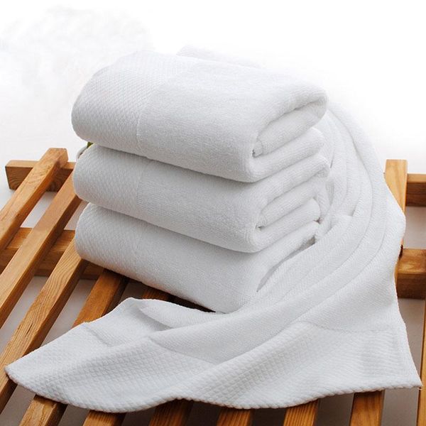 

towel 2pcs pure cotton white thickened el platinum forged embroidery customized logo name and date gift wedding decoration
