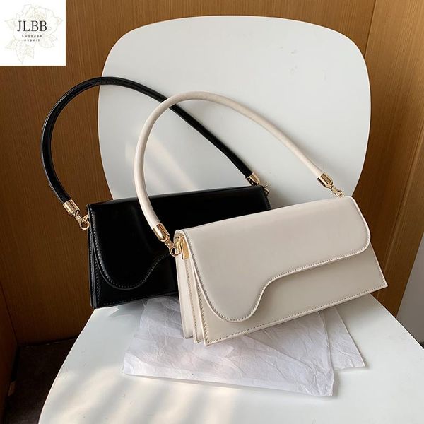 

cross body fashion women handbags designer flap shoulder bags luxury pu leather messenger bag simply baguettes shape purses female sac 2021