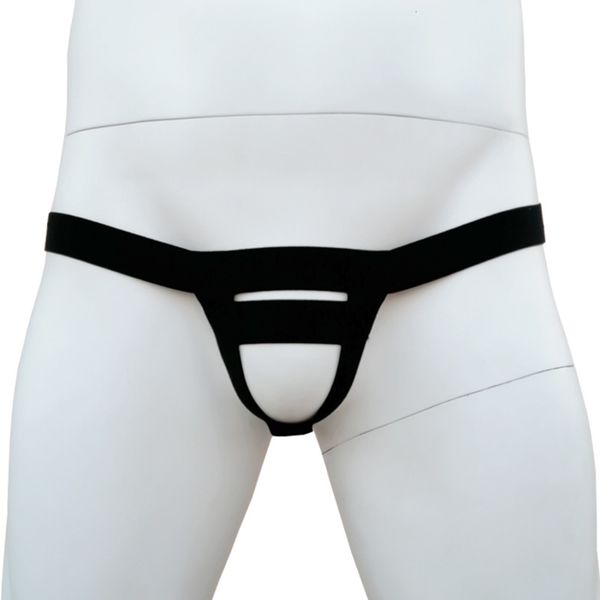 

men's underwear rings, testicles, scrotum, t-pants straight, Black;white