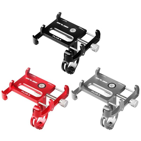 

car & truck racks gub plus 9 mountain bike bicycle handle phone holder support 360 degree rotation electric motorcycle handlebar gps mount b