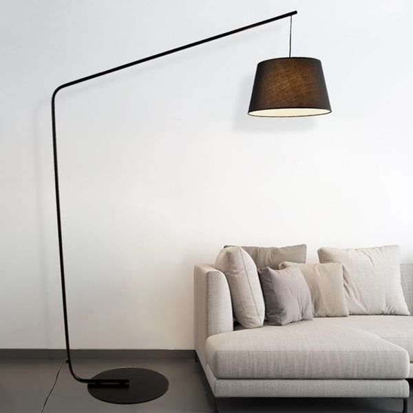 

floor lamps nordic modern minimalist fishing lights led lamp table living room home decor indoor lighting bedroom bedside