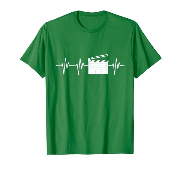 

Clapperboard Heartbeat Funny Filmmaker Film T Shirt Gift, Mainly pictures