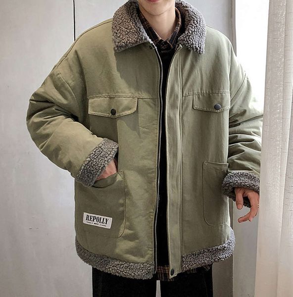 

cotton padded men's fashion in autumn and winter, Black;brown