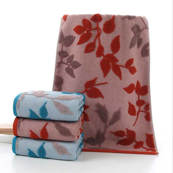 

towel hand 2pcs/lot 100% cotton for flower towels face care toalha 34x74cm