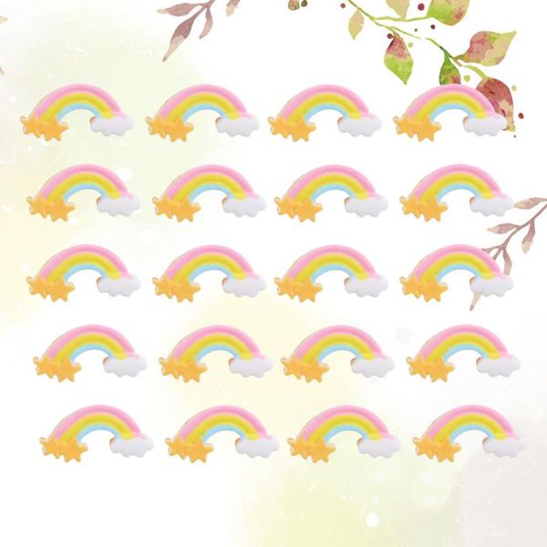 

craft tools 50pcs cartoon shape kids diy accessories brooch hair rope (number 1)