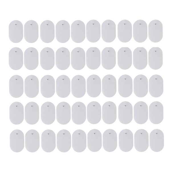 

accessories 50pcs/lot electrode self adhesive pads for nerve muscle stimulator,slimming massager tens acupuncture pulse electric
