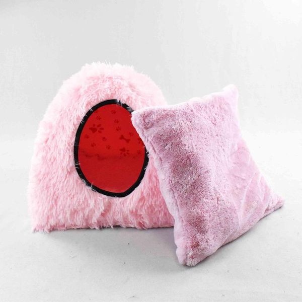 

closed dog kennel winter washable four seasons cotton nest autumn and winter cat litter house dog bed positive and negative