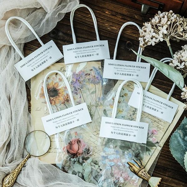 

gift wrap 20pack wholesale flower room pet sticker bag rose plant hand account material waterproof 6 options decoration