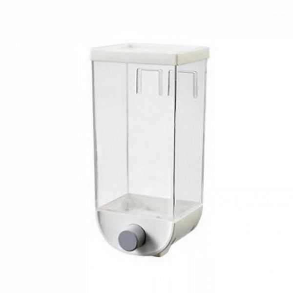 

storage bottles & jars lightweight grain box moisture-proof food container practical button design waterproof