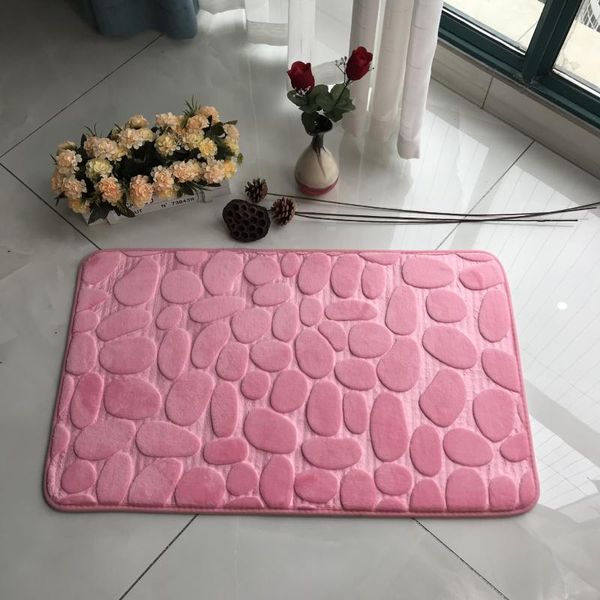 

bath mats oimg mat bathroom carpet rug rectangle flannel stone embossed bedroom floor water absorbent anti-slip