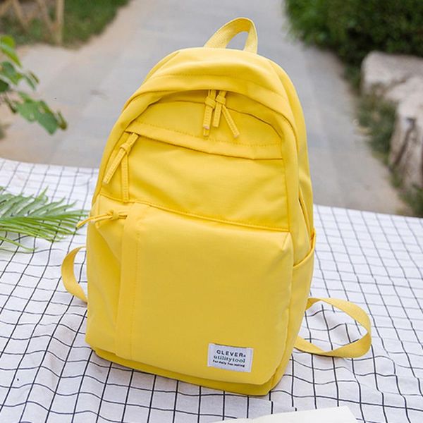 

backpack large girls school bags for teenagers backpacks nylon waterproof teen student book bag big college leisure schoobag blue 2021